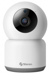 Steren Cámara IP Smart WiFi Domo para Exteriores CCTV-218, Inalámbrico, 1920 x 1080 Pixeles, Día/Noche 