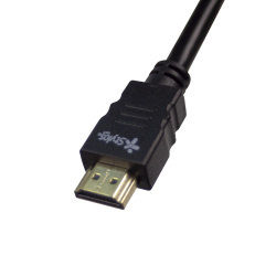 Stylos Cable HDMI 1.4 Macho - HDMI 1.4 Macho, 2 Metros, Negro 