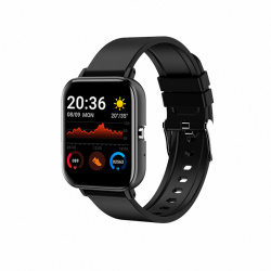 Stylos Smartwatch SW2, Bluetooth, Android/iOS, Negro 