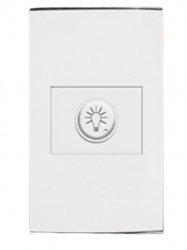 Supplier Dimmer Botón SD-802B, 1 Módulo, Blanco 