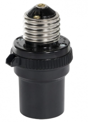 Supplier Socket con Fotocelda para Foco SQ-261, 120V, 60W, Negro 