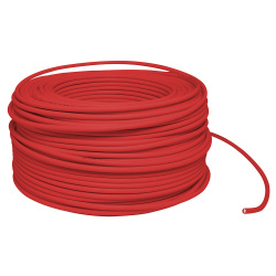 Surtek Cable Eléctrico 136949, 12 AWG, 100 Metros, Rojo 