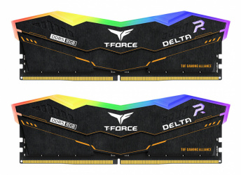 Kit Memoria RAM Team Group DELTA TUF Gaming Alliance RGB DDR5, 6000MHz, 64GB - 2 x 32GB, CL38, XMP/EXPO 