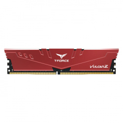 Memoria RAM Team Group T-Force Vulcan Z DDR4, 3600MHz, 16GB, Non-ECC, CL18, XMP, Rojo 