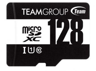 Memoria Flash Team Group, 128GB, MicroSDXC UHS-I Clase 10, con Adaptador 