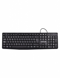 Teclado Techzone Grimly, Alámbrico, USB, Negro (Español) 