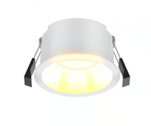 Tecnolite Lámpara LED para Techo Alderami II, Interiores, Luz Ajustable, 10W, 1050 Lúmenes, Blanco, para Casa 