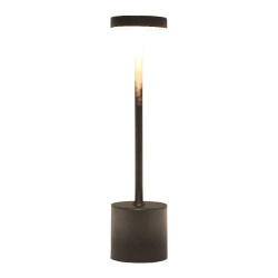 Tecnolite Lámpara LED para Mesa Imai III, Interiores, Luz Ajustable, 3W, 150 Lúmenes, Negro, para Casa 