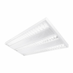 Tecnolite Lámpara LED de Piso Empotrable Menen I, Interiores, Luz Blanca Neutra, 48W, 3800 Lúmenes, Blanco, para Oficina 