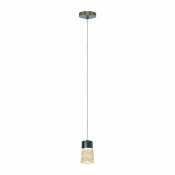 Tecnolite Lámpara Colgante LED Axolo II, Interiores, Luz Cálida Brillante, 5W, 310 Lúmenes, Cromo 