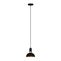 Tecnolite Lámpara Colgante Arneb I, Interiores, máx. 8.5W, Base E27, Negro - No Incluye Foco 