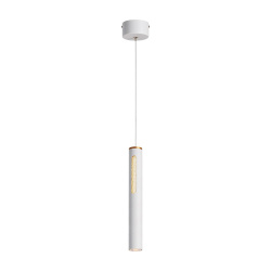 Tecnolite Lámpara LED Colgante Zubene VI, Interiores, Luz Cálida Brillante, 8W, 370 Lúmenes, IRC 90, Blanco, para Casa/Comercial/Oficinas 