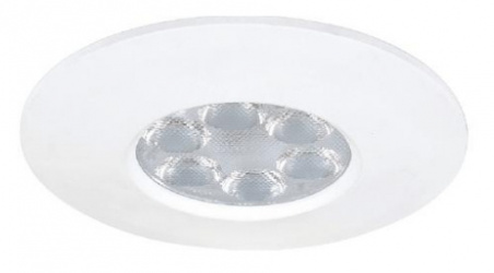 Tecnolite Lámpara LED para Empotrar en Techo Asansol I, Interiores, 7W, 400 Lúmenes, Blanco 