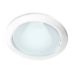 Tecnolite Lámpara LED para Techo Olmo, Interiores, Luz De Día, 8.5W, Base E27, 800 Lúmenes, Blanco, para Casa/Comercial/Oficinas 