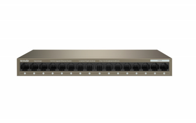 Switch Tenda Gigabit Ethernet TEG1016M, 16 Puertos 10/100/1000Mbps, 32 Gbit/s, 8000 Entradas - No Administrable 