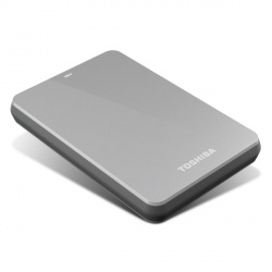 Disco Duro Externo Toshiba Canvio 500GB, USB 3.0, 5400RPM, Plata 