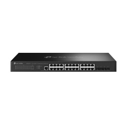 Switch TP-Link 2.5G Ethernet SG3428X-M2, 24 Puertos 100/1000/2500 Mbps + 4 Puertos SFP+, 200 Gbit/s, 32000 Entradas - Administrable 