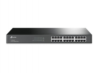 Switch TP-Link Gigabit Ethernet TL-SG1024, 24 Puertos 10/100/1000Mbps, 48Gbit/s, 8.000 Entradas  – No Administrable 