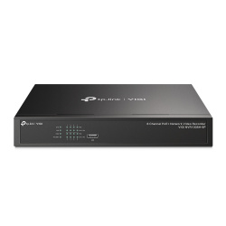 TP-Link NVR de 8 Canales VIGI NVR1008H-8P para 1 Disco Duro, máx. 10TB, 2x USB 2.0, 1x RJ-45 