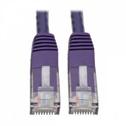 Tripp Lite by Eaton Cable Patch Cat6 UTP Moldeado RJ-45 Macho - RJ-45 Macho, 7.62 Metros, Púrpura 