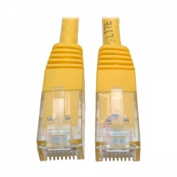 Tripp Lite by Eaton Cable Patch Cat6 UTP Moldeado RJ-45 Macho - RJ-45 Macho, 7.6 Metros, Amarillo 