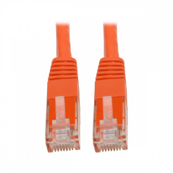 Tripp Lite by Eaton Cable Patch Cat6 UTP Moldeado RJ-45 Macho - RJ-45 Macho, 10.68 Metros, Naranja 