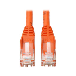 Tripp Lite by Eaton Cable Patch Cat6 UTP Moldeado Sin Enganches RJ-45 Macho - RJ-45 Macho, 7.62 Metros, Naranja 