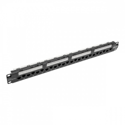 Tripp Lite by Eaton Panel de Parcheo Cat6a, 24 Puertos RJ-45, 1U, Negro 