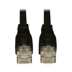 Tripp Lite by Eaton Cable Patch Cat6a UTP Sin Enganches RJ-45 Macho - RJ-45 Macho, 2.13 Metros, Negro 