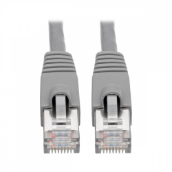 Tripp Lite by Eaton Cable Patch Cat6a STP Blindado sin Enganches RJ-45 Macho - RJ-45 Macho, 30cm, Gris 