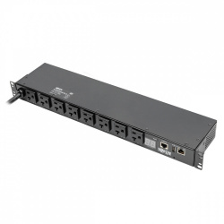 Tripp Lite by Eaton PDU Controlable Monofásico para Rack 1U, 20A, 100 - 127V, 8 Contactos 