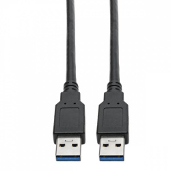 Tripp Lite by Eaton Cable USB Macho - USB Macho, 1.8 Metros, Negro 