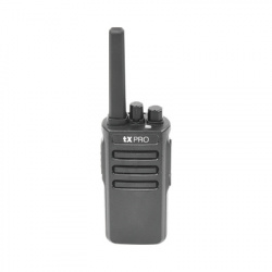 txPRO Radio Portátil de 2 Vías TX-500, 16 Canales, Negro 