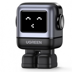 Ugreen Cargador de Pared Nexode RobotGaN, 65W, 2x USB-C, 1x USB-A, Gris 