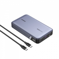 Cargador Portátil Ugreen Power Bank 25188, 20.000mAh, Gris 