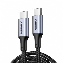 Ugreen Cable USB C Macho - USB C Macho, 3 Metros, Negro 