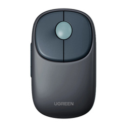 Mouse Ugreen Óptico FUN＋, Inalámbrico, Bluetooth + RF, 4000 DPI, Azul 