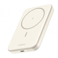 Ugreen Cargador Portátil Ugreen Power Bank MagSafe, 5000mAh, Beige 