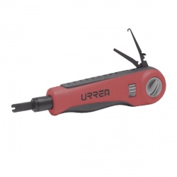 Urrea Pinza Crimpeadora SYS-309, Negro/Rojo 