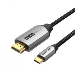 Vention Cable USB C Macho - HDMI Macho, 2 Metros, Negro 