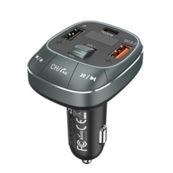 Vention Transmisor FM para Auto VT-FFLB0, USB, Bluetooth, Negro 