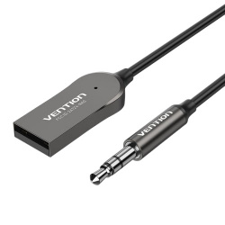 Vention Receptor Bluetooth 5.0 NAGHG, 3.5mm, Gris 