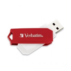 Memoria USB Verbatim Store 'n' Go, 32GB, USB 2.0 A, Rojo 