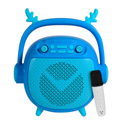 Vorago Bocina Portatil BSP-205, Bluetooth, Inalámbrico, 10W RMS, USB-C, Azul 