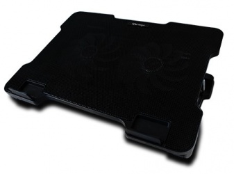 Vorago Base Enfriadora de 6 Posiciones CP-300 para Laptop hasta 15'', 800RPM, Negro 
