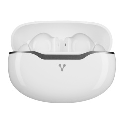 Vorago Audífonos Intrauriculares con Micrófono ESB-450, Inalámbrico, Bluetooth, USB-C, Blanco 