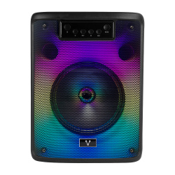 Vorago Bocina Karaoke KSP-303, Bluetooth, Inalámbrico, 10W RMS, Negro 