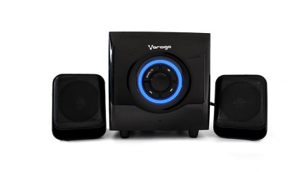 Vorago Bocinas con Subwoofer SPK-300, Alámbrico, 2.1, 10W RMS, Negro 