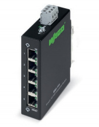 Switch Wago Fast Ethernet 852-111, 5 Puertos 10/100Mbps, 1x Puertos SFP + 1x Puertos SFP+ + 1x Puertos QSFP28 + 1x Puertos QSFP+, 2000 Entradas 