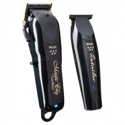 Wahl Recortadora y Rasuradora Magic Clip, Negro/Dorado 